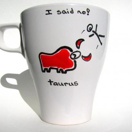 Personalized Coffee Mug Birthday Gift - Taurus