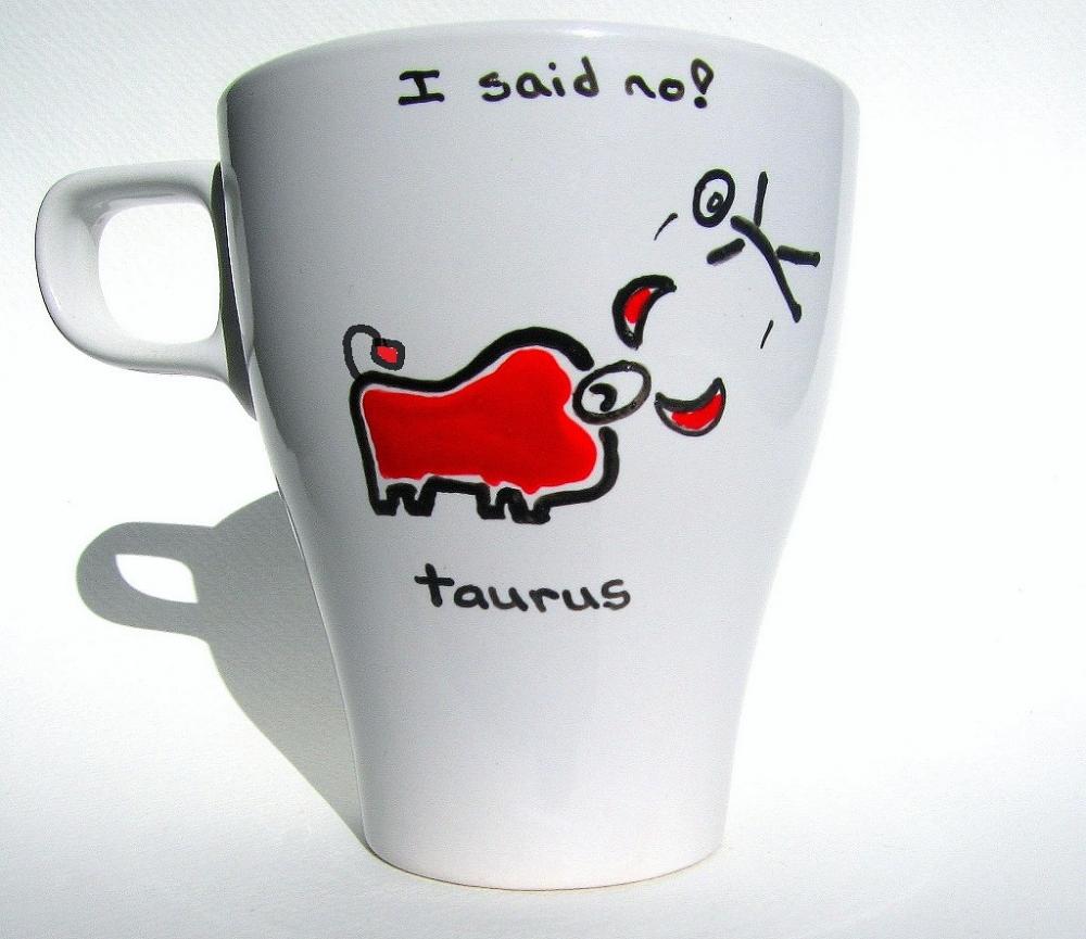 Taurus Mug Coffee Mug Personalized Mug Zodiac Mug