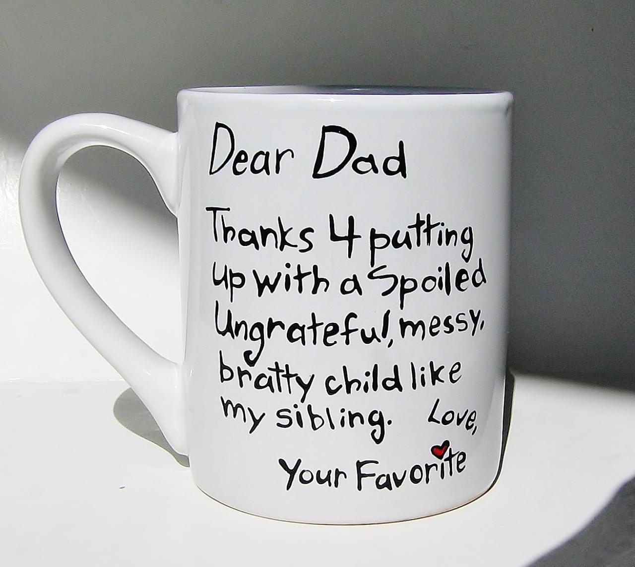 Coffee Mug Gift For Dad, Birthday Gift Idea