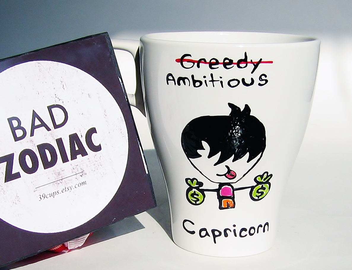 Zodiac Coffee Mug - Birthday Mothers Day Gift