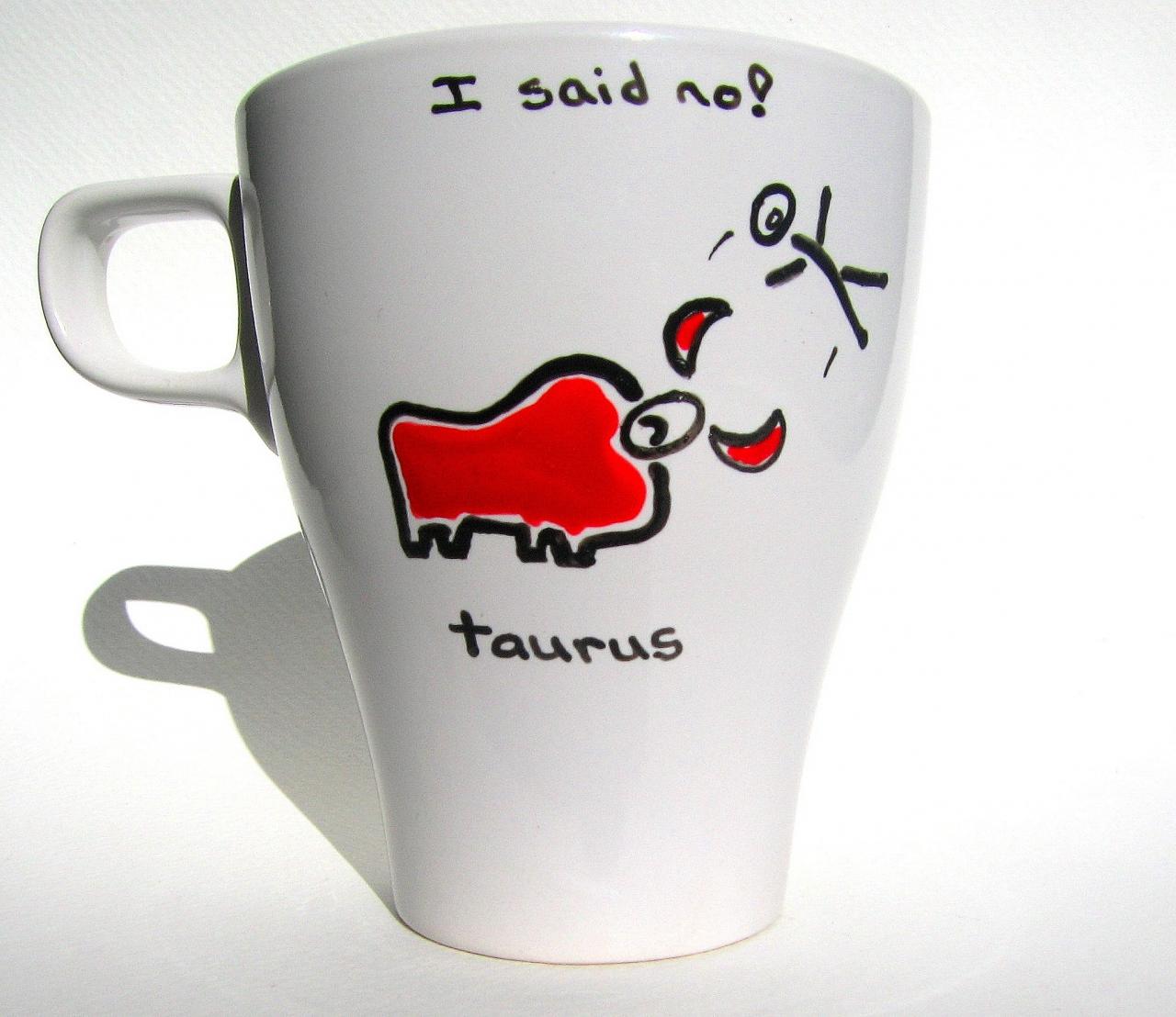 Personalized Coffee Mug Birthday Gift - Taurus